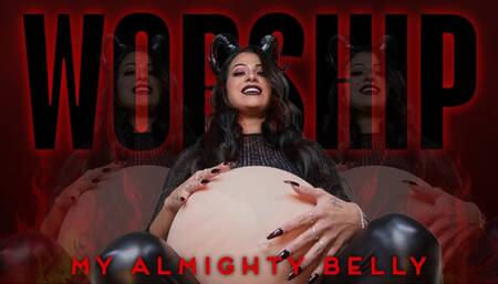 “Worship My Almighty Belly” [BELLY + FEMDOM]