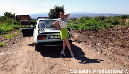 274 - Katya Skoda drive to the farm