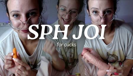 humiliating cuck sph joi