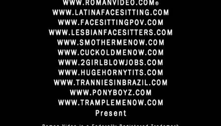 Sophie Dee and Asa Akira in Nude hot femdom face sitting ass worship pussy licking female domination and upskirt pov ass closeups with verbal humliation 3434