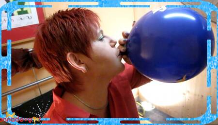 Fetish - Blow up balloons just for YOU