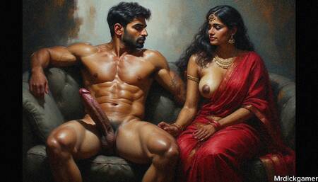Indian desi aunty sex with her stepson