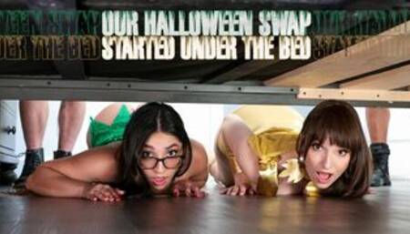 Our Halloween Swap Started Under the Bed