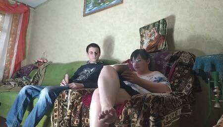 Fucked My Stepsister While Watching Hentai