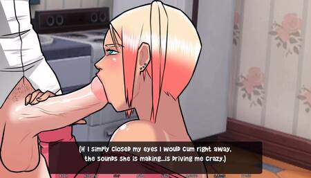 Dawn of Malice: big cock blowjob and huge cum explosion ep 8