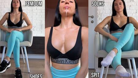 Obey My Shoes and Socks Till I Spit on You