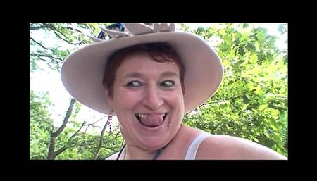 Rough Horny Threesome Sex Fat Ass Cougar Young Brunette: a Big Cock for Two Whores!!!