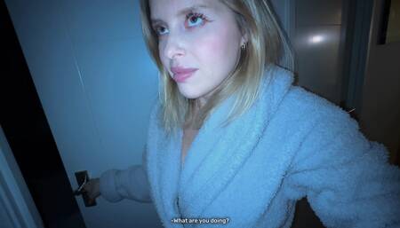 Horny stepmom begs me to fix the power - I went above and beyond