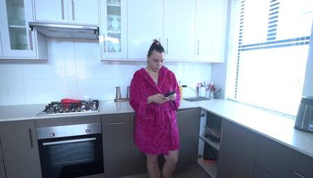 MILF Stepmom Pays Stepson with Sex and Creampie