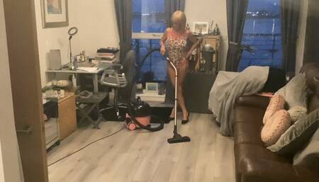 I’m in the lounge with my new hoover!