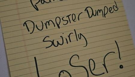 a walk down memory lane? Dumpsters, wedgies and swirlies!