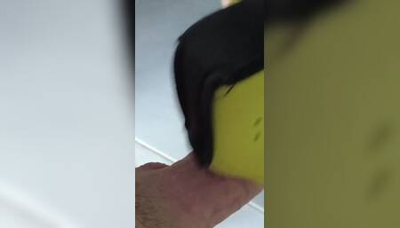Master Get Sucked and Finger His Slave