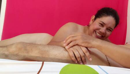 Beautiful deepthroat sucker