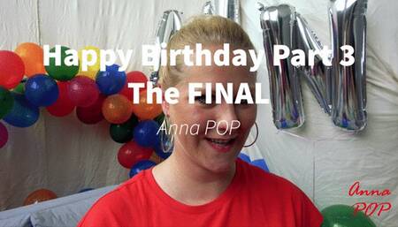 Last Happy Birthday Clip - Balloon BANG 4K