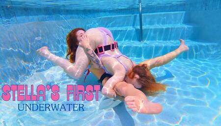 Stella's FIRST Underwater Orgasm - Jasper Reed & Stella Elle GG