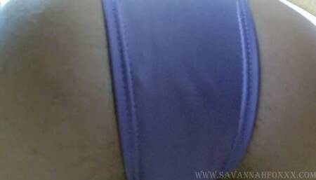 Extreme ass worship in shiny leotard