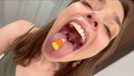 Turned To Candy Corn Halloween Vore