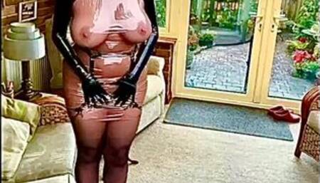 Cathy Cocksucker Shiny PVC Skirt Otley Pornstar Yorkshire High Heels Big Tit Cum Slut