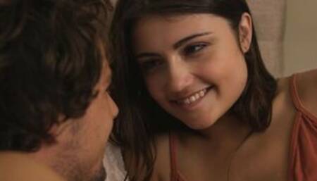 Sensual small-tit brunette Adria Rae penetrated in the missionary pose