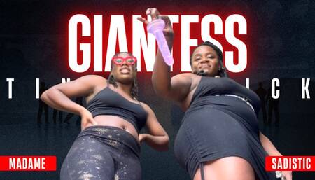 Giantess finds your Tiny Dick (Feat Sadistic Satin)
