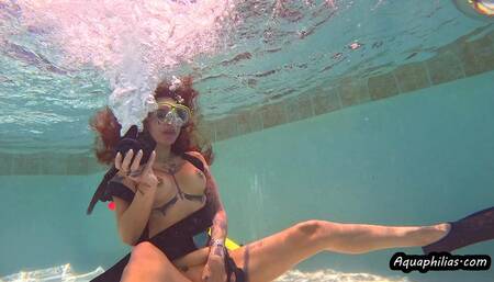 Aquaphilias- Ginary- Loves to Dive SEXY SCUBA