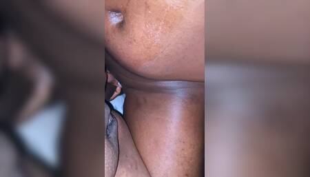 Fucking wet ass fat pussy in fishnets
