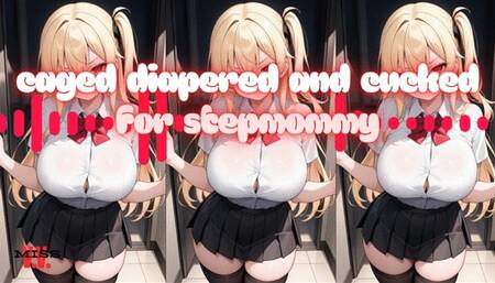 MP4 VERSION LOCKTOBER: CAGED, CUCKED, AND DIAPERED FOR STEPMOMMY