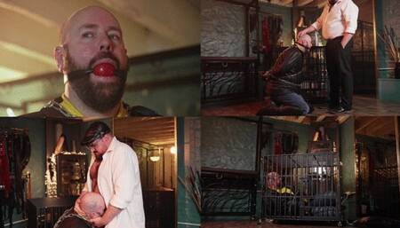 Will Justice; Punished By The Pigg (Part Two) Cocksucking Crimefighter Chained & Caged!