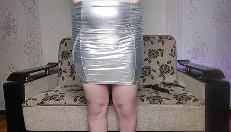 Beautiful Femboy Moving Slowly While Smiling Cute Tonight