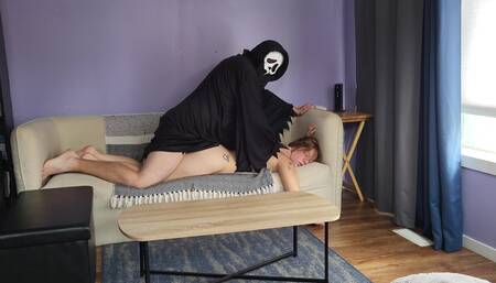 Celaena C Riding Ghost Face Cock