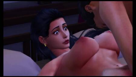 Step Aunty Love My Cock 3d Video