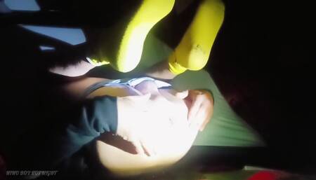 Nino Boy He Tries to Put His Own Hand in but His Ass Is Too Tight.