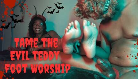 Tame the Evil Teddy ( Foot Worship)