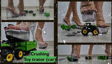 A double toy crush with crystal clogs by two milf Queens 1080FHD