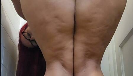 Ass worship and JOI wearing a short skirt and g-string