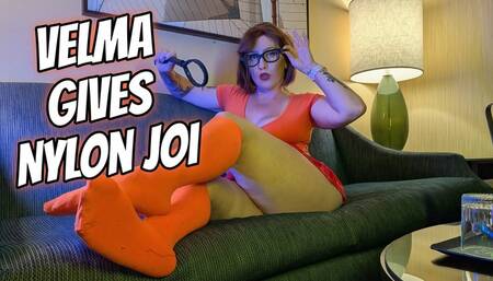 Velma Gives Nylon JOI