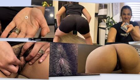 Now for you, your gf is giantess and will eat you with her asshole