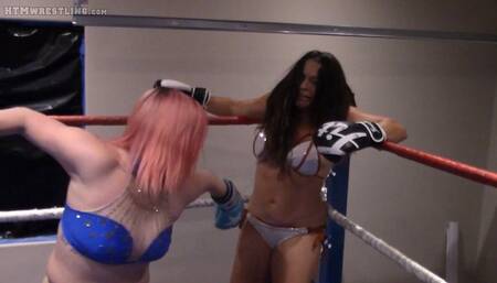 Aria Blake vs Jennifer Thomas Boxing Brawl (WMV)