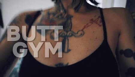 sensual butt gym dancing