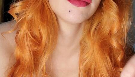 Cigarette after our sex - naughty face