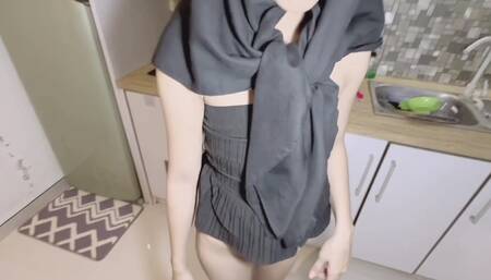 EPS. 26 - Chef Hijab Malaysian Cooking Was Interrupted by a Quick Fuck