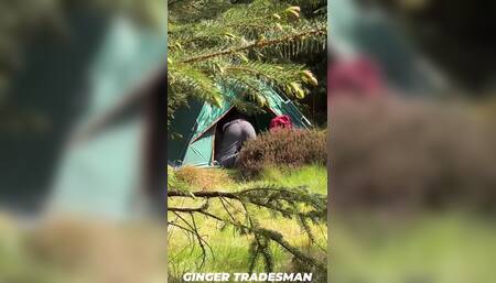 Cruising outdoor camping fucked bareback from massive thick XL cock