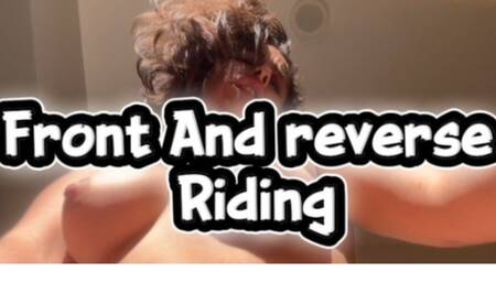 Giantess front and reverse riding