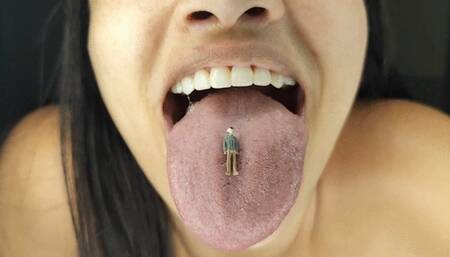 I will destroy you with my tongue. Cursed Doll Part 4 By Kiara Nissei Cam Full HD