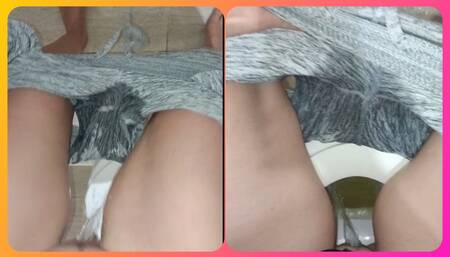 Couldn't make it to the toilet