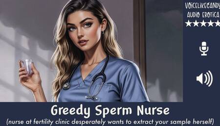 Greedy Sperm Nurse [Strangers] [Sperm Donation] [Blowjob] [Breeding] [Sneaky Sex] [Cum Swallowing] [Creampie]