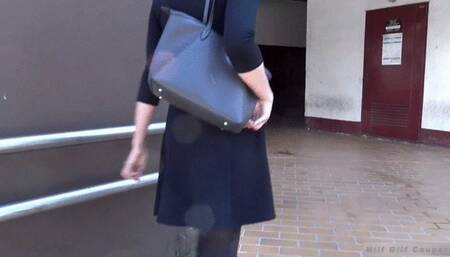 FIRST VIDEO FOR THIS TALL SHORT HAIRED DIVORCED MILF