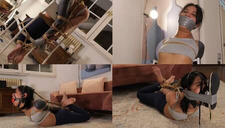 Nikita - Toetied hogtied and shoegagged (ultraHD)