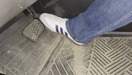 Driving home in adidas