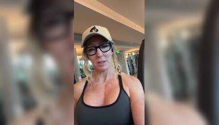 Wanted to Show You the Naughty Little Workout I Got up to Just for You Today